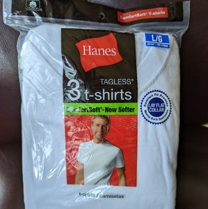 Hanes Tagless T-shirts 3-pack